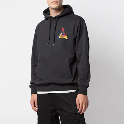 PALACE Jcdc Hoodie Hitam Grafik Pullover Uniseks Sweatshirt. P16HD054 Shop PALACE Jcdc Hoodie Hitam Grafik Pullover Uniseks Sweatshirt. P16HD054