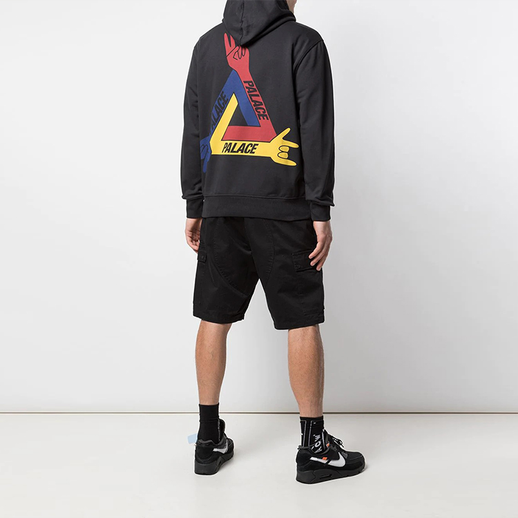 Purchase PALACE Jcdc Hoodie Hitam Grafik Pullover Uniseks Sweatshirt. P16HD054