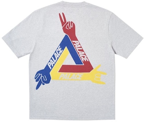 Palace JCDC T-Shirt Grey Marl Order Palace JCDC T-Shirt Grey Marl