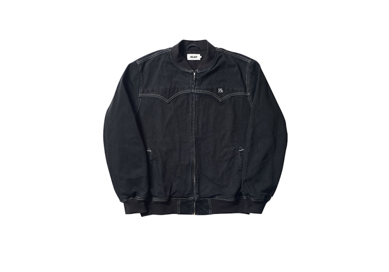 Palace Jeans Bomber Black Stone Wash
