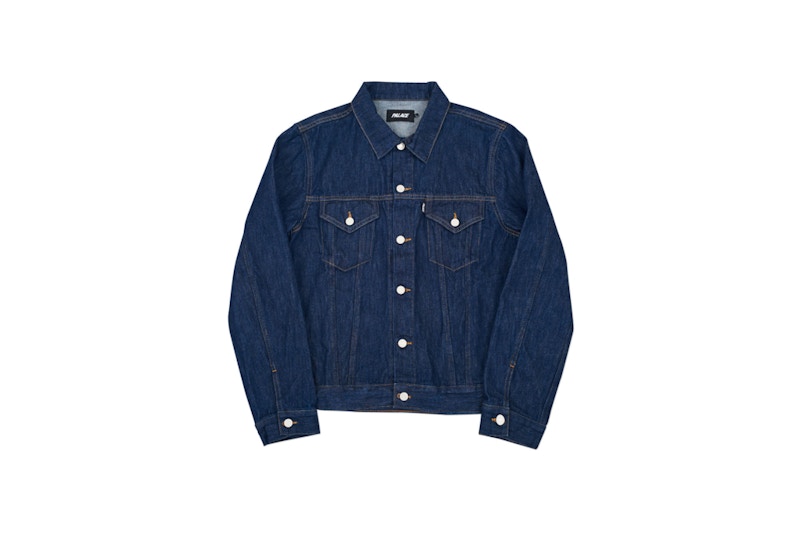 Palace Jeans Jacket Blue