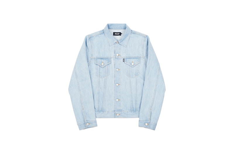 Palace Jeans Jacket Light Blue