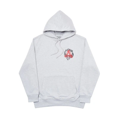 Palace Jheeze Hood Grey Marl