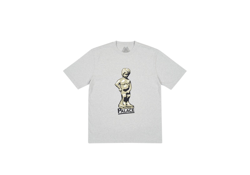 Palace Jimmy Piddle T-Shirt Grey Marl
