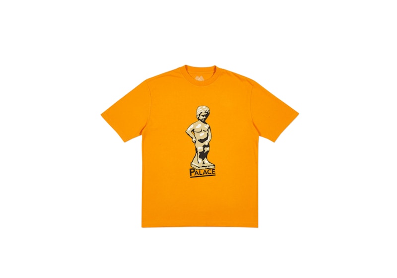 Buy Palace Jimmy Piddle T-Shirt Orange