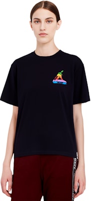 PALACE ジョブスワース ブラック Tシャツ クリエイティブ アップル デザイン ユニセックス P16TS048 1