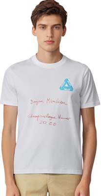 パレス ユルゲンテラー グラフィックTシャツ ユニセックス ホワイト P19TS304 Shop パレス ユルゲンテラー グラフィックTシャツ ユニセックス ホワイト P19TS304