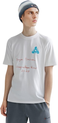 パレス ユルゲンテラー グラフィックTシャツ ユニセックス ホワイト P19TS304 Sizing パレス ユルゲンテラー グラフィックTシャツ ユニセックス ホワイト P19TS304