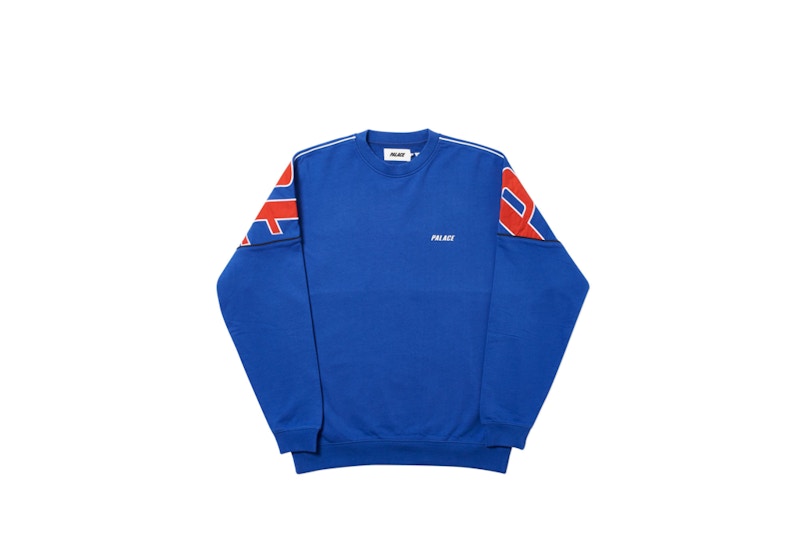 Palace Jumbo Drop Crew Blue