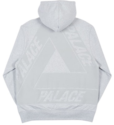 Palace Jumbo Ferg Hood Grey Marl Order Palace Jumbo Ferg Hood Grey Marl