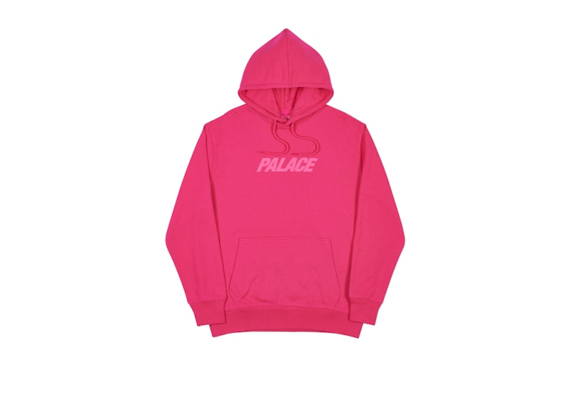 Palace Jumbo Ferg Hood Hot Pink