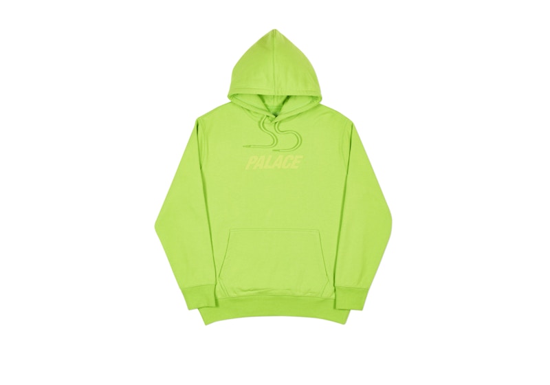 Palace Jumbo Ferg Hood Lime Green