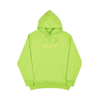 Palace Jumbo Ferg Hood Lime Green