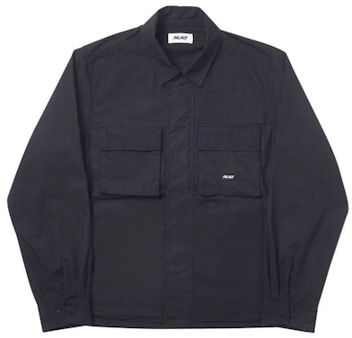 palace-jungle-zip-shirt-black