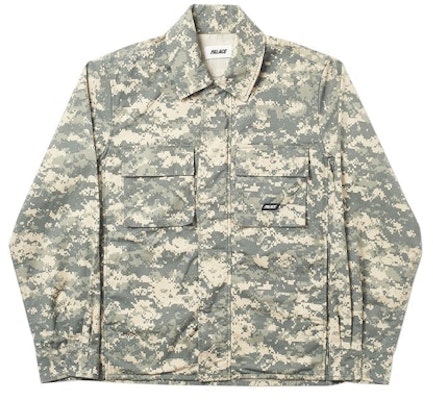 Palace Jungle Zip Shirt Digi Camo Buy Palace Jungle Zip Shirt Digi Camo