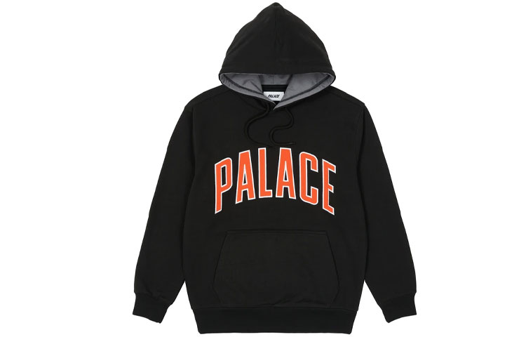Palace Large Logo Pocket Hoodie Unisex Black P20CS069