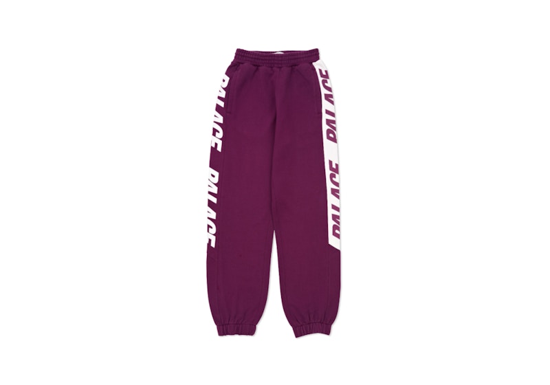 Palace Large Up Joggers Purple
