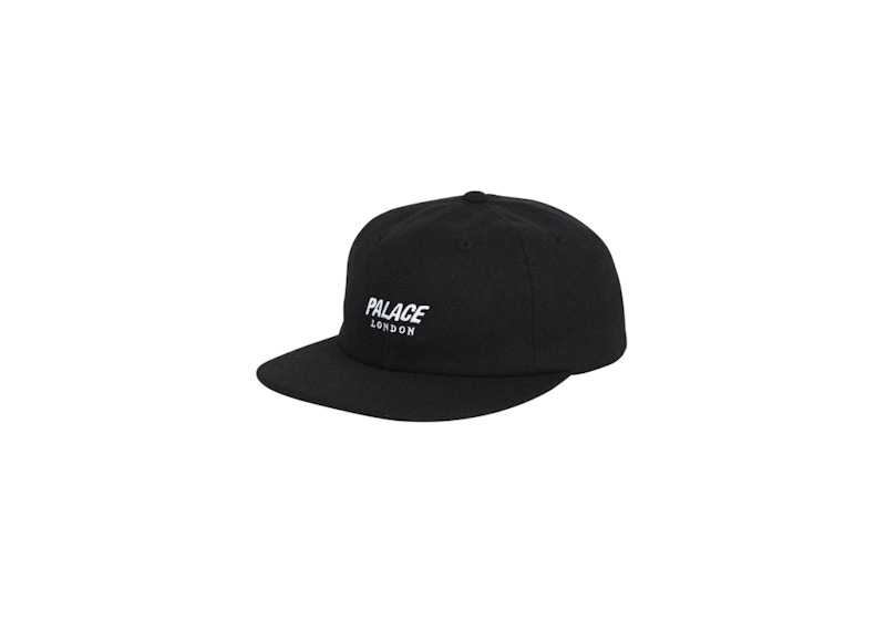 Palace Ldn 6-Panel Wool Black