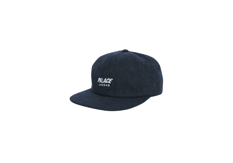 Buy Palace Ldn 6-Panel Wool Navy Topi Lelaki Biru Navy