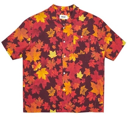 Palace Leaf Man Alone Shirt Brown Buy Palace Leaf Man Alone Shirt Brown