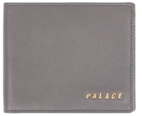 Palace Leather Billfold Wallet Grey Buy Palace Leather Billfold Wallet Grey