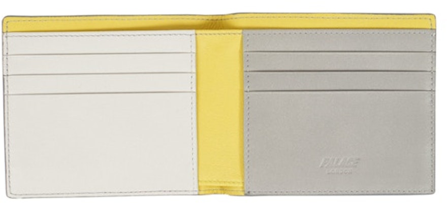 Palace Leather Billfold Wallet Grey Order Palace Leather Billfold Wallet Grey