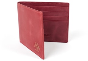 Palace Leather Billfold Wallet Red Palace Leather Billfold Wallet Red