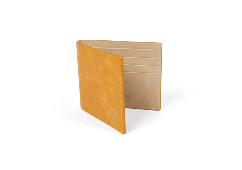 Lookbook パレス レザー ビルフォールド ウォレット (イエロー)
