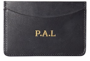 Palace Leather Card Holder Black