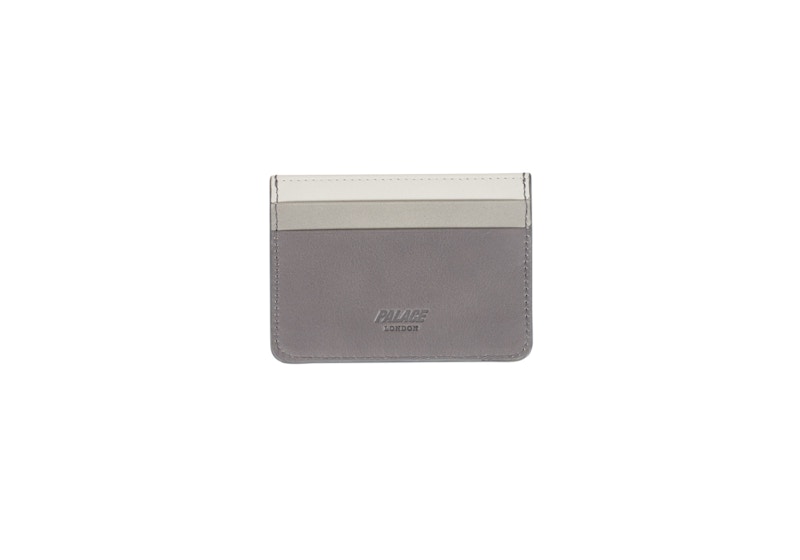 Palace Leather Card Holder Grey 圖 2