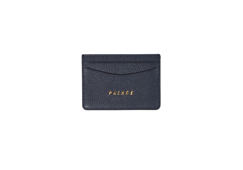 Buy 宫殿皮革名片夹 海军蓝