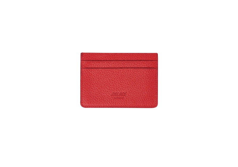 Palace Leather Card Holder Red 圖 2