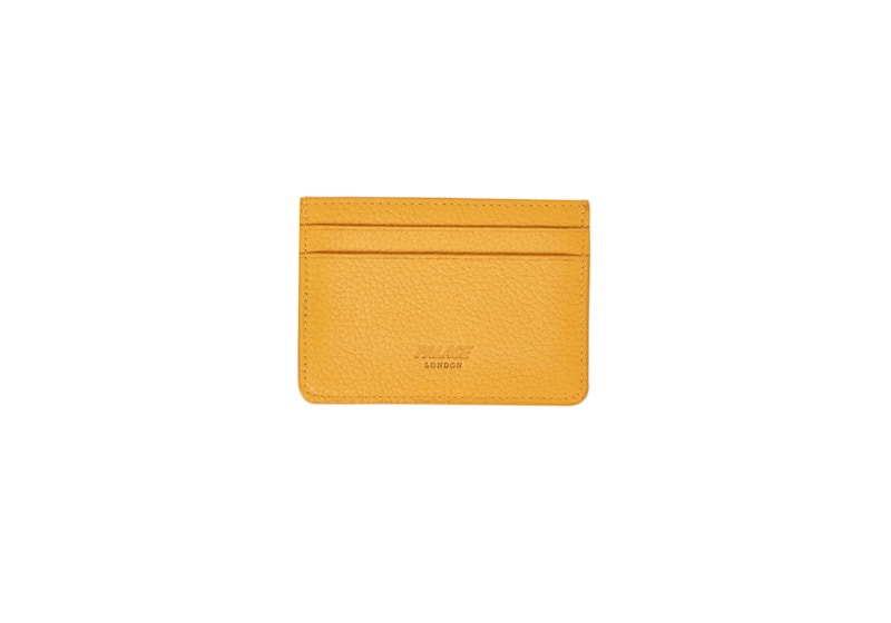 Palace Leather Card Holder Yellow 圖 2