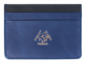 Palace Leather Cardholder Blue