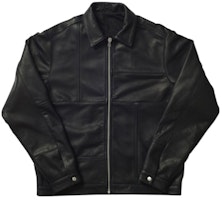 Palace Leather Panel Jacket Black Palace Leather Panel Jacket Black
