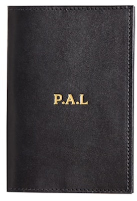 Palace Leather Passport Cover Black Buy Palace Leather Passport Cover Black