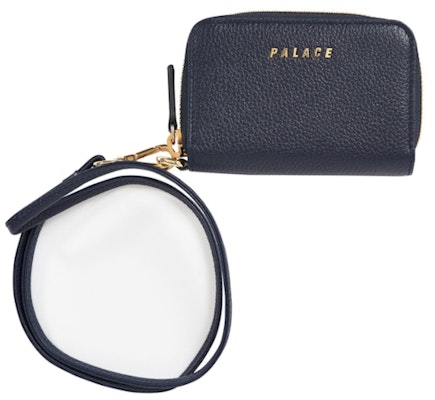 Palace Leather Wallet Navy Order Palace Leather Wallet Navy