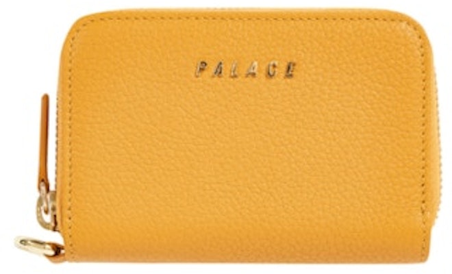 Palace Leather Wallet Yellow Buy Palace Leather Wallet Yellow