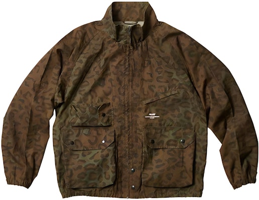 PALACE 豹纹防风夹克 男女同款 - 深棕色 P23JK154 Buy PALACE 豹纹防风夹克 男女同款 - 深棕色 P23JK154