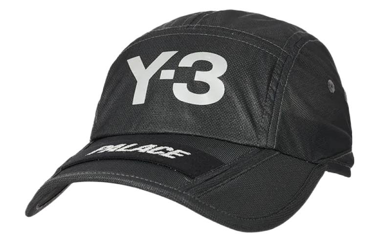 Palace Letter Logo Black Cap Unisex Adjustable Baseball Hat HS1624