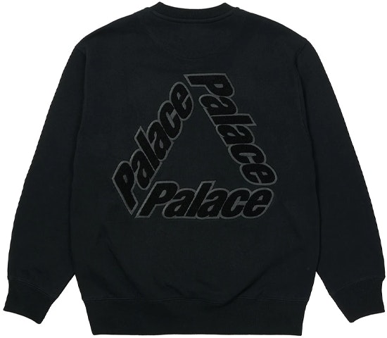 palace-letter-logo-crewneck-sweatshirt-unisex-black-p20-cs-006