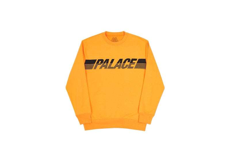 Palace Line Crew Orange/Black