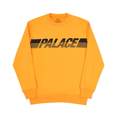 Palace Line Crew Orange/Black