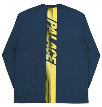 palace-line-stripe-longsleeve-navy