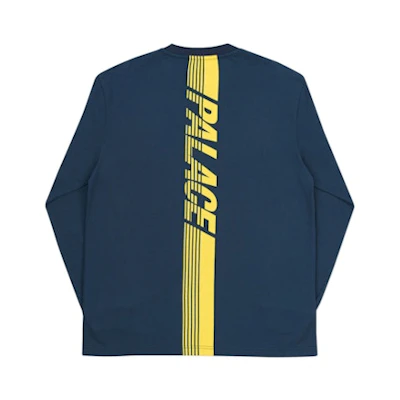 Palace Line Stripe Longsleeve Navy