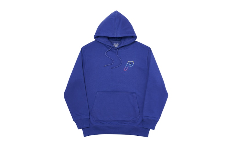 Palace Linear Triple Fade Hood Purple