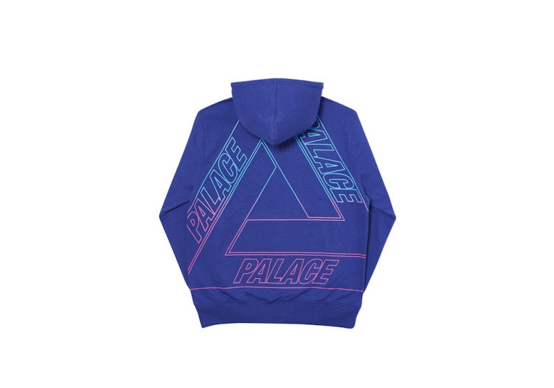 Palace Linear Triple Fade Hood Purple 圖 2