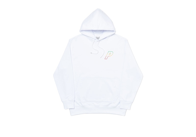 Palace Linear Triple Fade Hood White