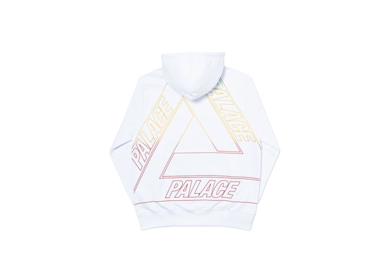 Palace Linear Triple Fade Hood White 圖 2