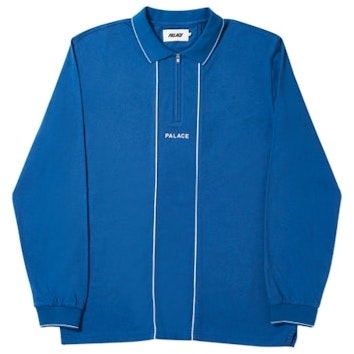 palace-liner-longsleeve-polo-blue